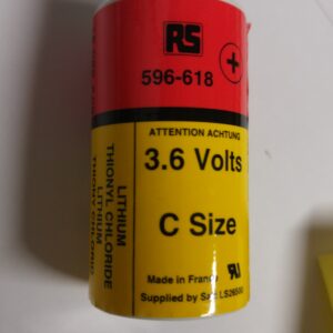 BATTERIA LITIO 3.6 V SIZE 6.7A
