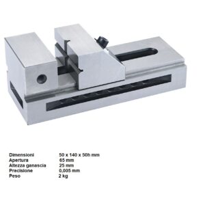 MORSA PRECISIONE ACCIAIO apert. Max 65mm